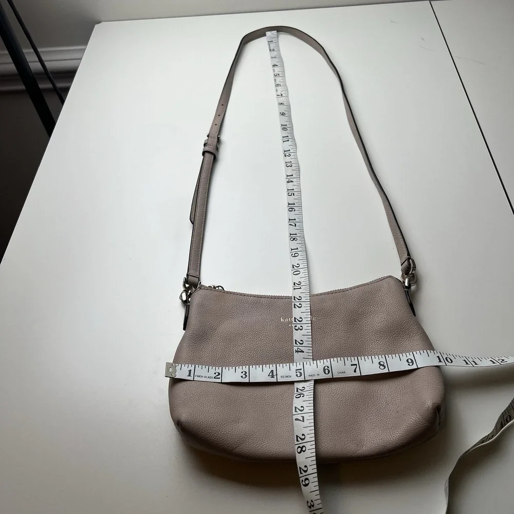 Kate Spade  Crossbody Purse Bag in Warm Beige/Light Pink S338